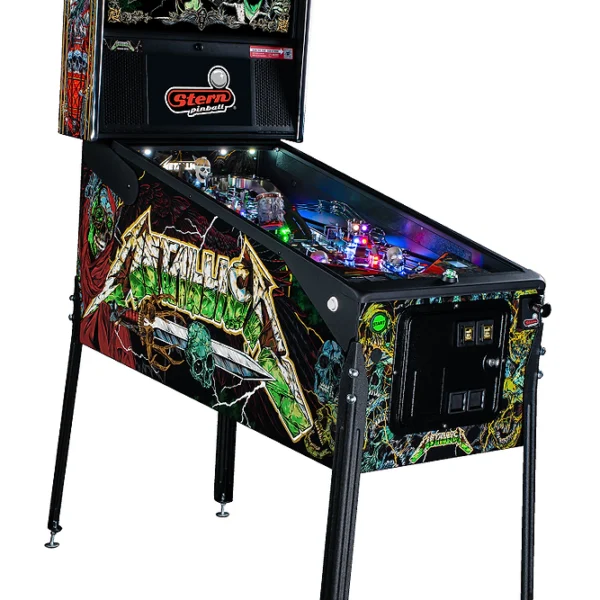 Metallica Remastered Premium Pinball Machine by Stern
