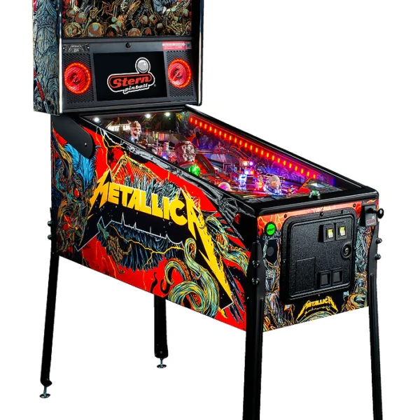 Metallica Remastered Limited Edition Pinball Machine by Stern – Exclusive, High-Quality