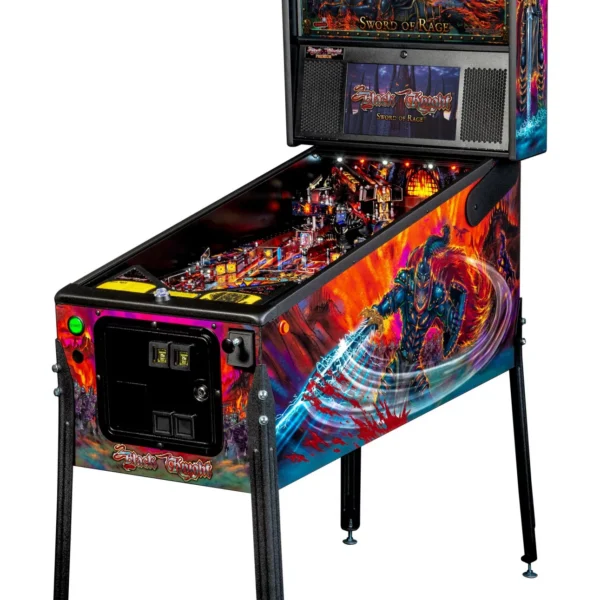 Black Knight: Sword of Rage Pinball Machine – Premium Edition